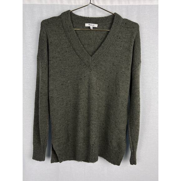 ⭐️ Madewell Bartlett Sweater Donegal Coziest Yarn Slouchy Grunge Forest Fairy - Picture 1 of 6